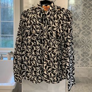 Tory Burch Monkey Button Down Shirt